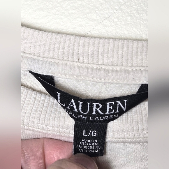 Ralph Lauren Southwest Aztec Knit Pullover Sweater Western Cabincore, Large - Picture 3 of 3